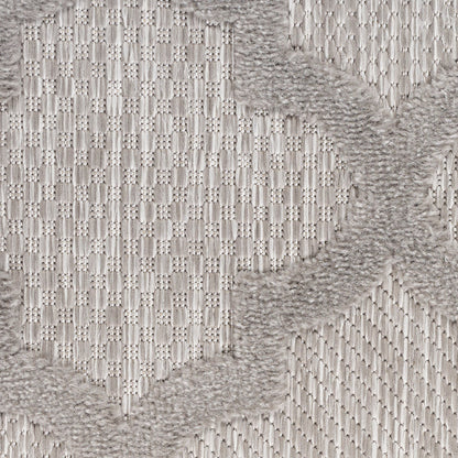 The Rug Corner Nourison Home Nourison Home - Easy Care Silver/Green Area Rug NES01