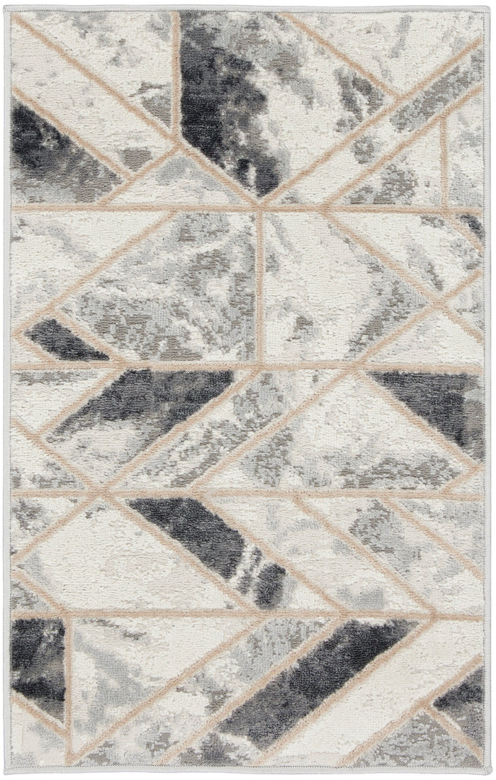 Nourison Home - Elation Ivory/Green Area Rug ETN11