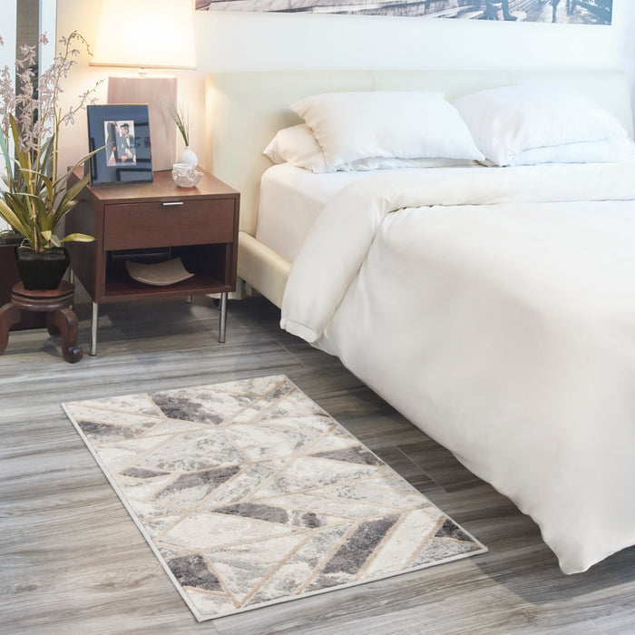 Nourison Home - Elation Ivory/Green Area Rug ETN11