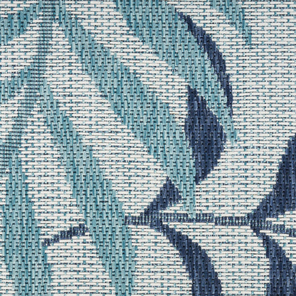 The Rug Corner Nourison Home Garden Oasis GOA01 BLUE Area Rugs