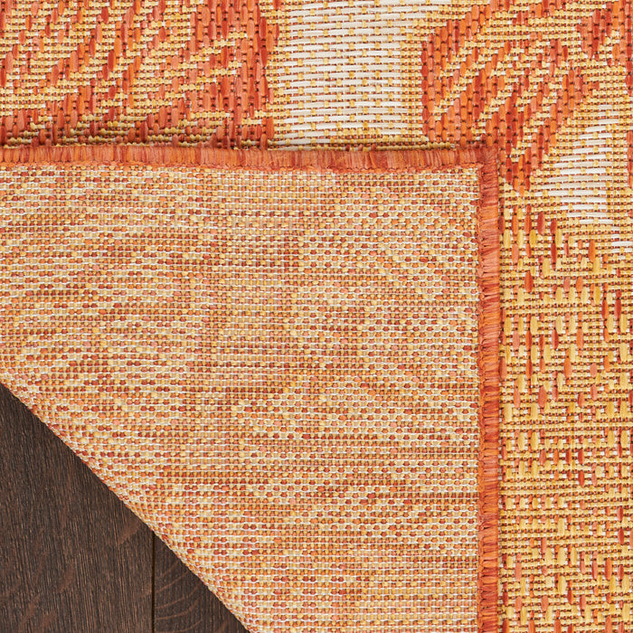 The Rug Corner Nourison Home Nourison Home - Garden Oasis Coral Area Rug GOA04