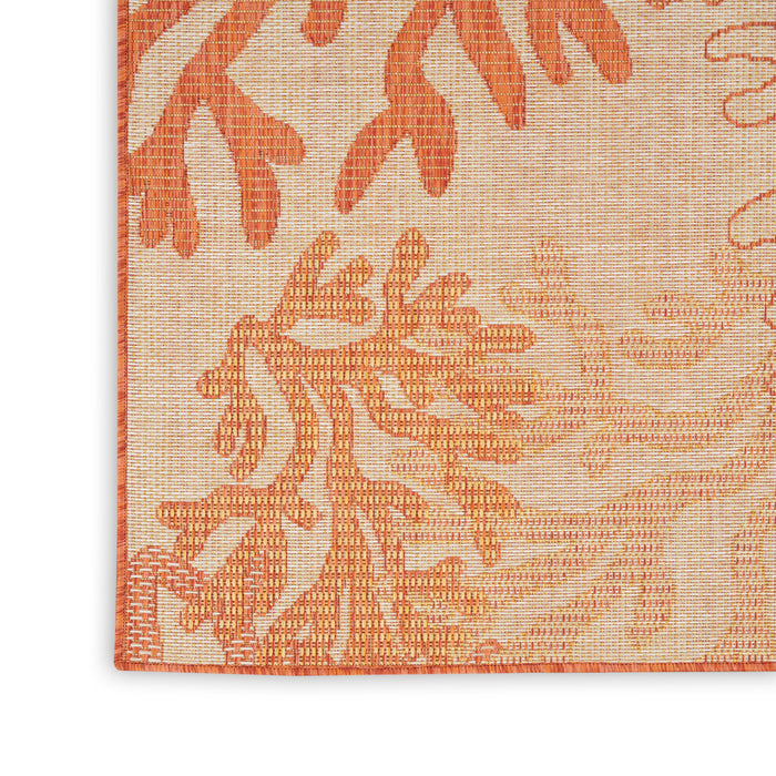 The Rug Corner Nourison Home Nourison Home - Garden Oasis Coral Area Rug GOA05