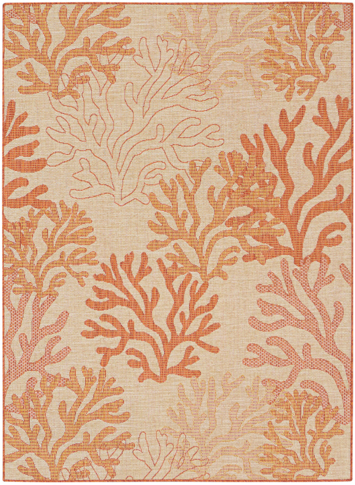 The Rug Corner Nourison Home Nourison Home - Garden Oasis Coral Area Rug GOA05