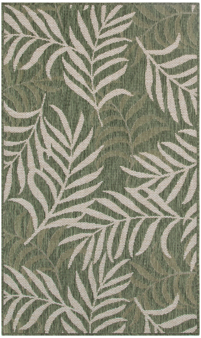 The Rug Corner Nourison Home Garden Oasis GOA01 GRNIV Area Rugs