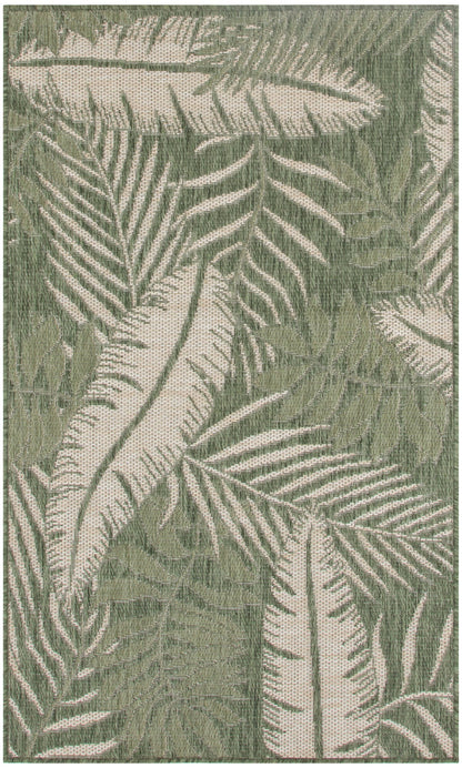 The Rug Corner Nourison Home Nourison Home - Garden Oasis Green/Ivory Area Rug GOA02