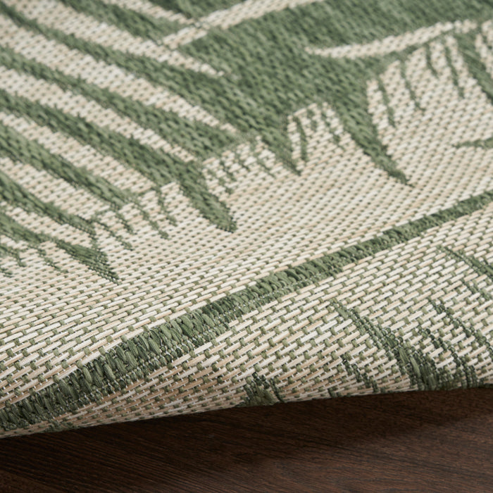 The Rug Corner Nourison Home Nourison Home - Garden Oasis Green/Ivory Area Rug GOA02
