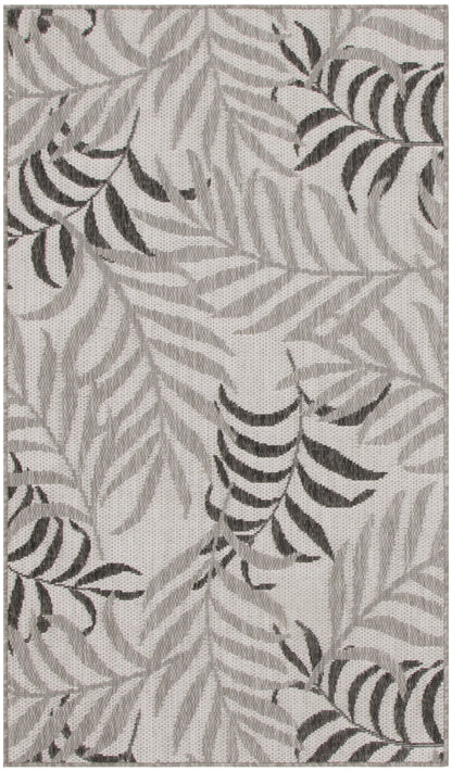 The Rug Corner Nourison Home Garden Oasis GOA01 GREY Area Rugs