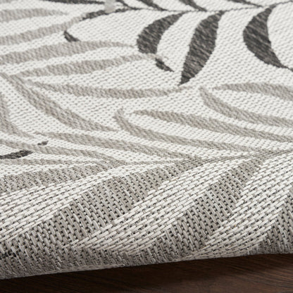 The Rug Corner Nourison Home Garden Oasis GOA01 GREY Area Rugs