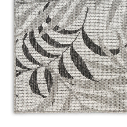 The Rug Corner Nourison Home Garden Oasis GOA01 GREY Area Rugs