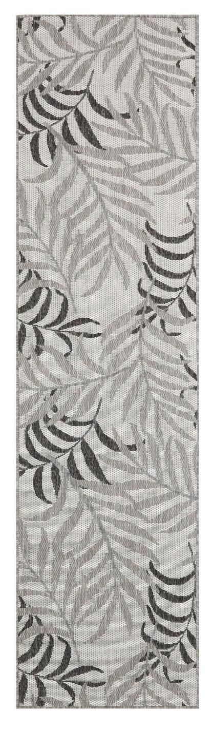 The Rug Corner Nourison Home Garden Oasis GOA01 GREY Area Rugs