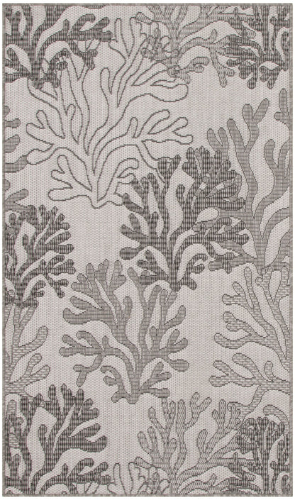 The Rug Corner Nourison Home Garden Oasis GOA05 GREY Area Rugs