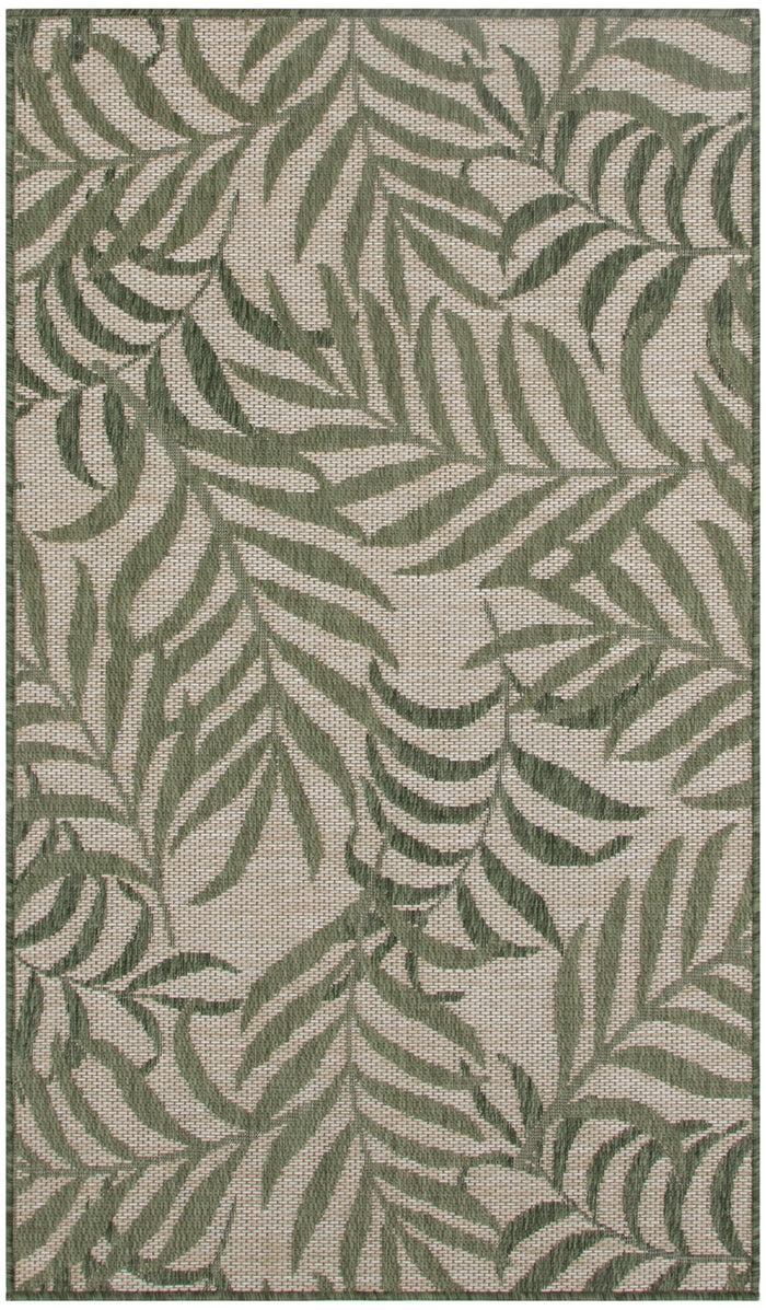 The Rug Corner Nourison Home Nourison Home - Garden Oasis Ivory/Green Area Rug GOA01