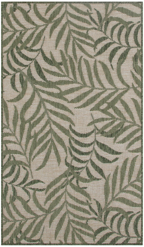 The Rug Corner Nourison Home Nourison Home - Garden Oasis Ivory/Green Area Rug GOA01