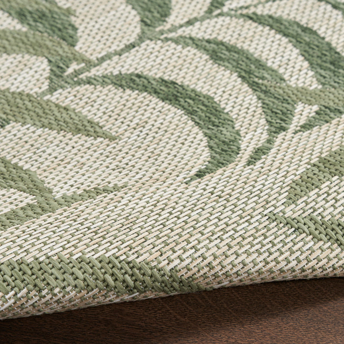 The Rug Corner Nourison Home Nourison Home - Garden Oasis Ivory/Green Area Rug GOA01