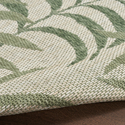 The Rug Corner Nourison Home Nourison Home - Garden Oasis Ivory/Green Area Rug GOA01