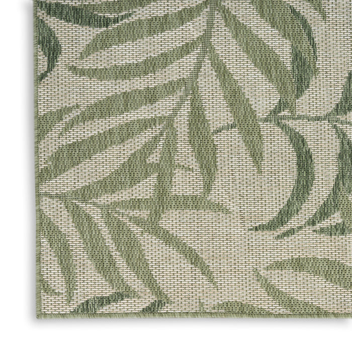 The Rug Corner Nourison Home Nourison Home - Garden Oasis Ivory/Green Area Rug GOA01