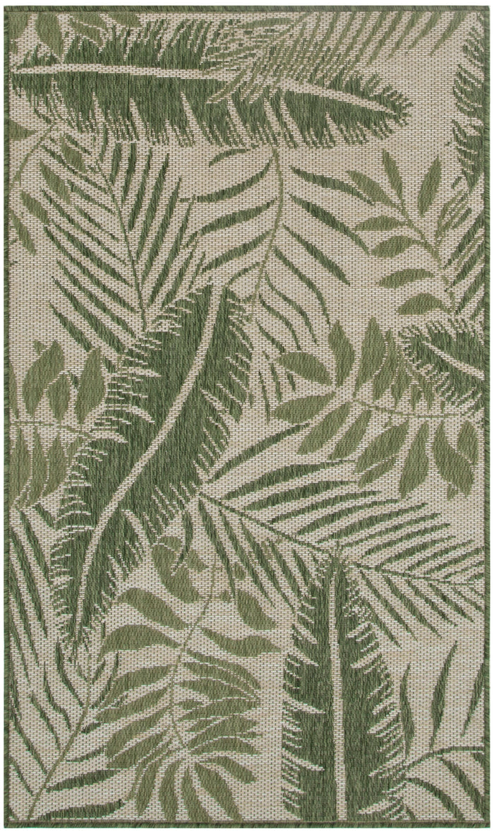 The Rug Corner Nourison Home Nourison Home - Garden Oasis Ivory/Green Area Rug GOA02