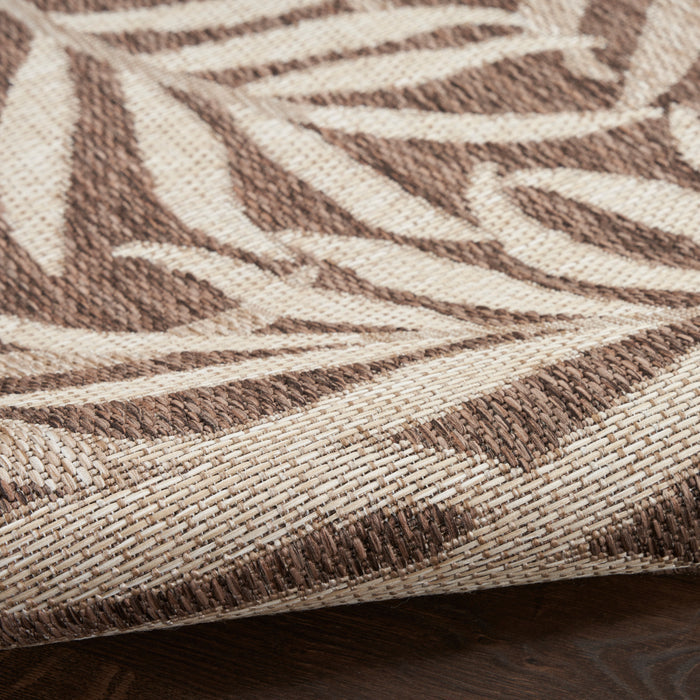 The Rug Corner Nourison Home Nourison Home - Garden Oasis Mocha Area Rug GOA01