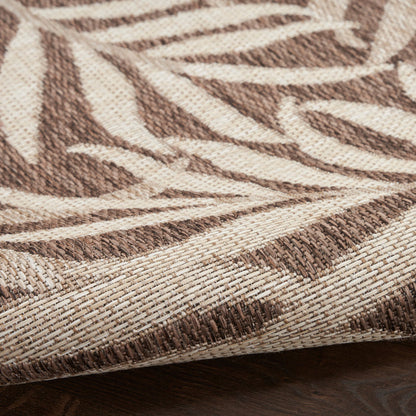 The Rug Corner Nourison Home Nourison Home - Garden Oasis Mocha Area Rug GOA01