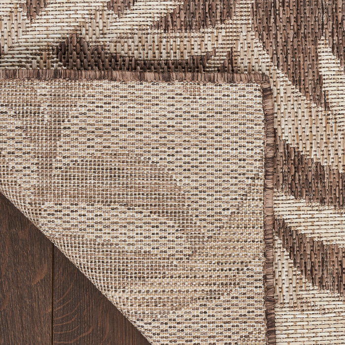 The Rug Corner Nourison Home Nourison Home - Garden Oasis Mocha Area Rug GOA01