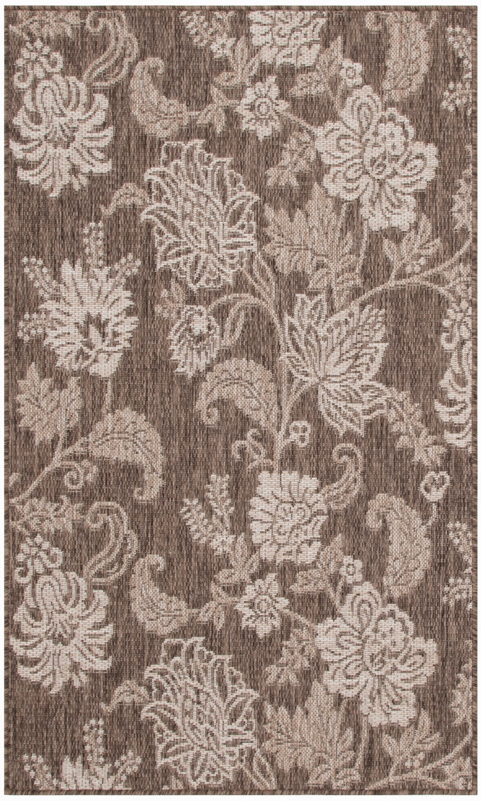 The Rug Corner Nourison Home Garden Oasis GOA03 MOCHA Area Rugs