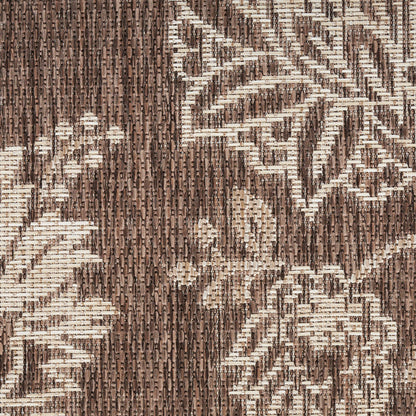 The Rug Corner Nourison Home Garden Oasis GOA03 MOCHA Area Rugs