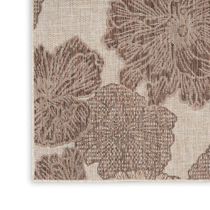 The Rug Corner Nourison Home Garden Oasis GOA04 NATRL Area Rugs