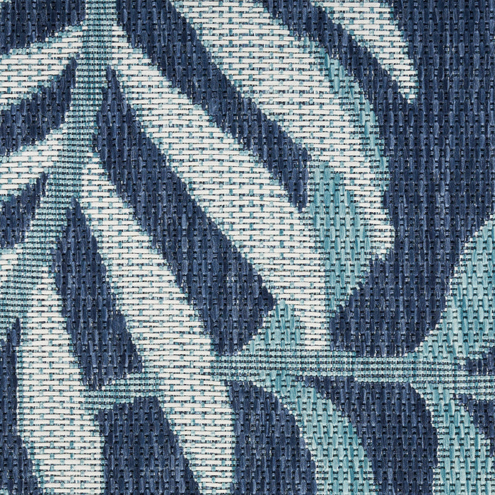 The Rug Corner Nourison Home Garden Oasis GOA01 NAVY Area Rugs