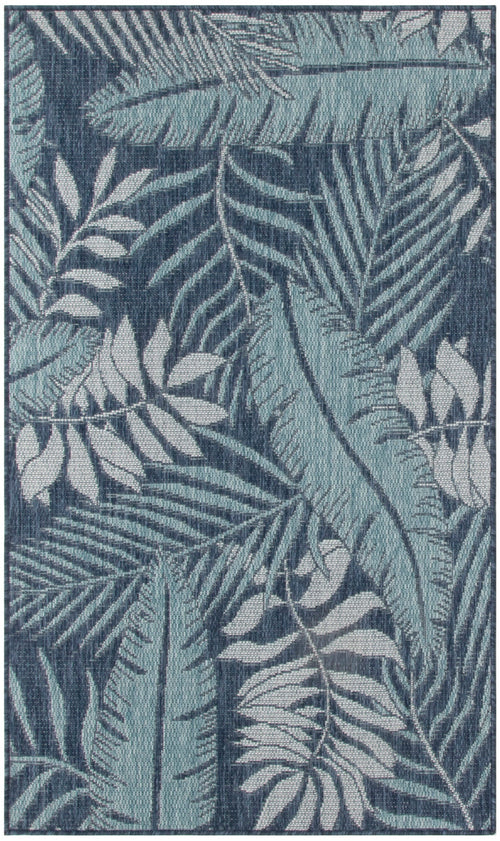 The Rug Corner Nourison Home Nourison Home - Garden Oasis Navy Area Rug GOA02
