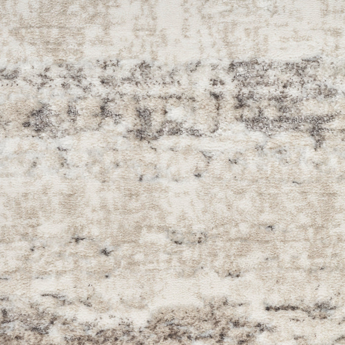 The Rug Corner Nourison Home Nourison Home - Glitz Cream/Grey Area Rug GLZ10