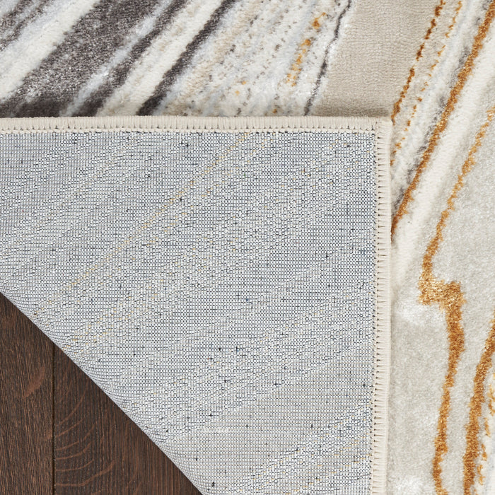 The Rug Corner Nourison Home Nourison Home - Glitz Green/Gold Area Rug GLZ21