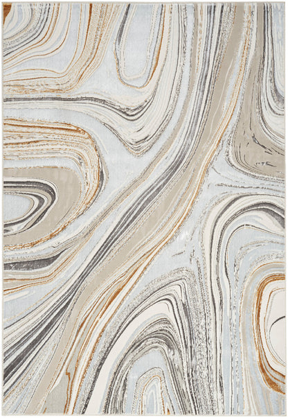 The Rug Corner Nourison Home Nourison Home - Glitz Green/Gold Area Rug GLZ21