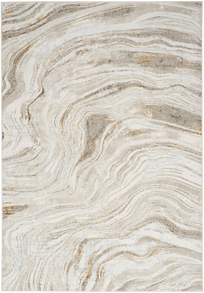 The Rug Corner Nourison Home Glitz GLZ22 GRYGD Area Rugs