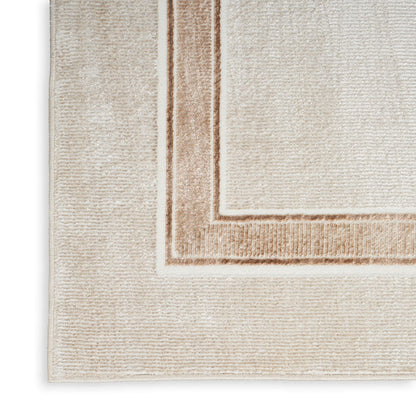 The Rug Corner Nourison Home Nourison Home - Glitz Ivory/Cream Area Rug GLZ08