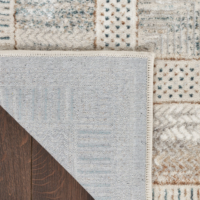 The Rug Corner Nourison Home Glitz GLZ07 IVMTC Area Rugs