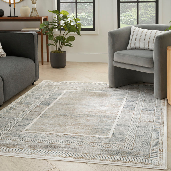 The Rug Corner Nourison Home Glitz GLZ07 IVMTC Area Rugs