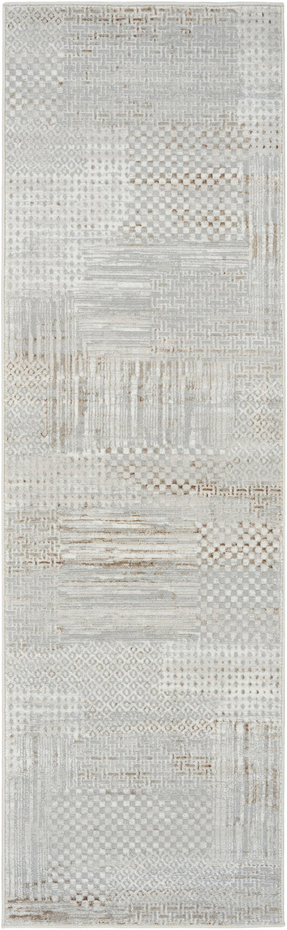 Nourison Home - Glitz Silver/Green Area Rug GLZ09