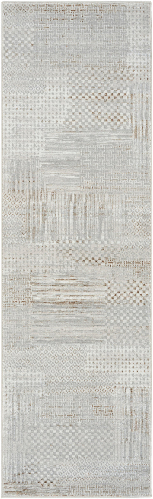 Nourison Home - Glitz Silver/Green Area Rug GLZ09