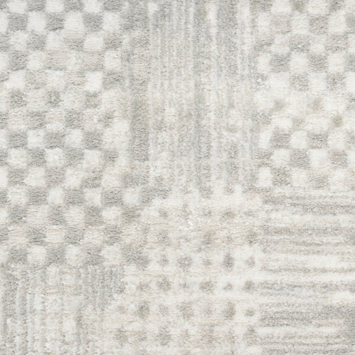 Nourison Home - Glitz Silver/Green Area Rug GLZ09