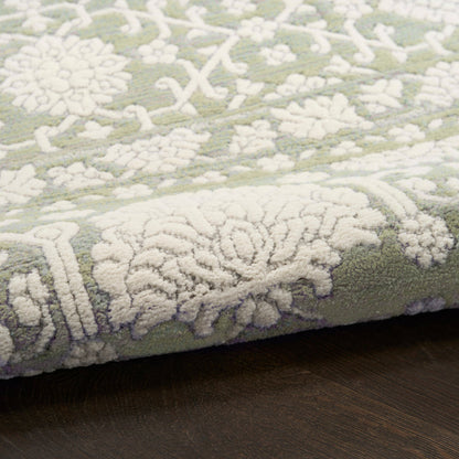 The Rug Corner Nourison Home Grace GCE01 SAGE Area Rugs