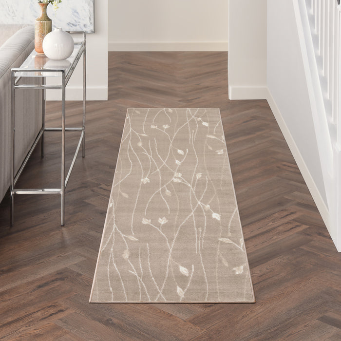The Rug Corner Nourison Home Nourison Home - Grafix Beige Area Rug GRF15