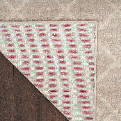 The Rug Corner Nourison Home Nourison Home - Grafix Beige Area Rug GRF37