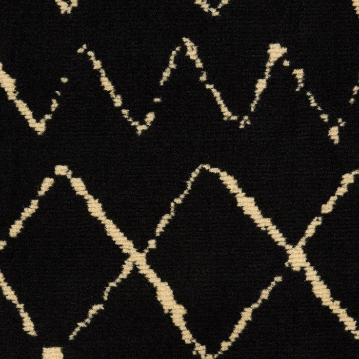 The Rug Corner Nourison Home Nourison Home - Grafix Black Area Rug GRF04