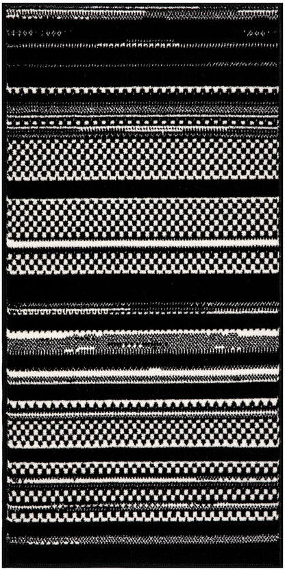 Nourison Home - Grafix Black/White Area Rug GRF41