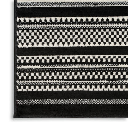 Nourison Home - Grafix Black/White Area Rug GRF41