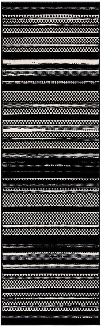 Nourison Home - Grafix Black/White Area Rug GRF41