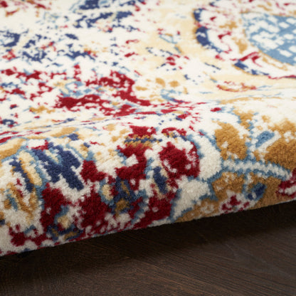 The Rug Corner Nourison Home Nourison Home - Grafix Blue/Multi Area Rug GRF31