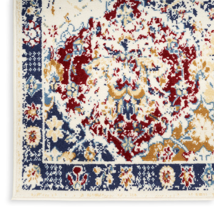 The Rug Corner Nourison Home Nourison Home - Grafix Blue/Multi Area Rug GRF31