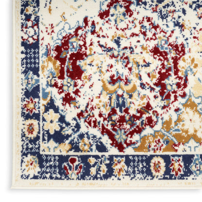 The Rug Corner Nourison Home Nourison Home - Grafix Blue/Multi Area Rug GRF31