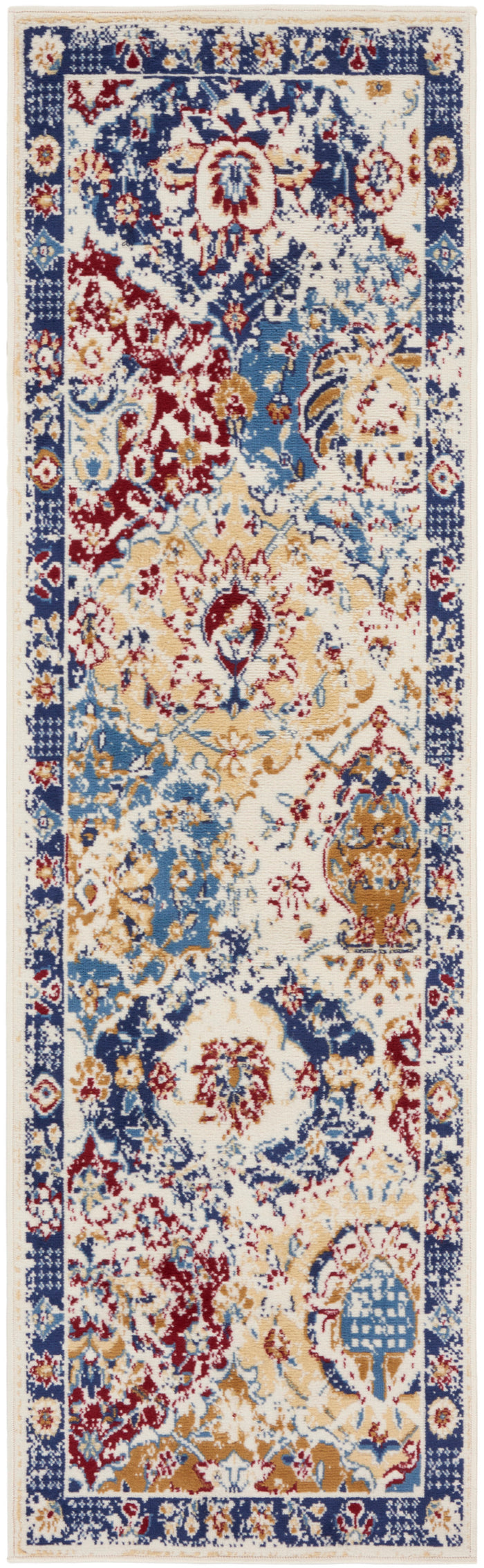 The Rug Corner Nourison Home Nourison Home - Grafix Blue/Multi Area Rug GRF31